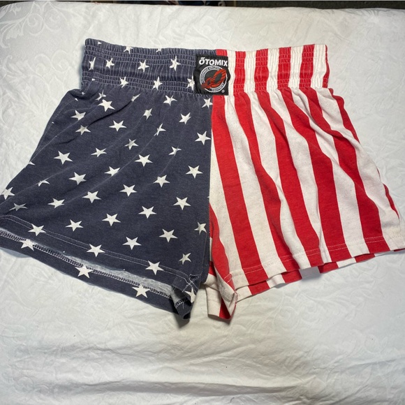 Otomix Other - Otomix American Flag USA Baggy Muscle Workout Boxing Shorts Martial Arts S/M